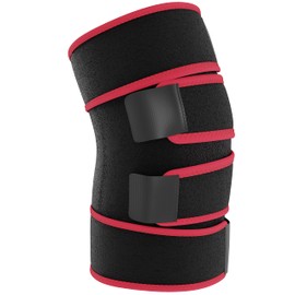 Mars Wellness Knee Ice Wrap Pack - Gel Compression Brace Cold/Hot Gel Packs - Knee Wrap for Meniscus Patella, Tendonitis, ACL, Arthritis and Athletic Injuries