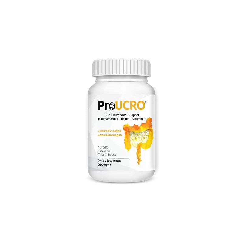 ProUCRO Gut Multivitamins: Nutritional Support for IBD Softgels 30-Day Supply