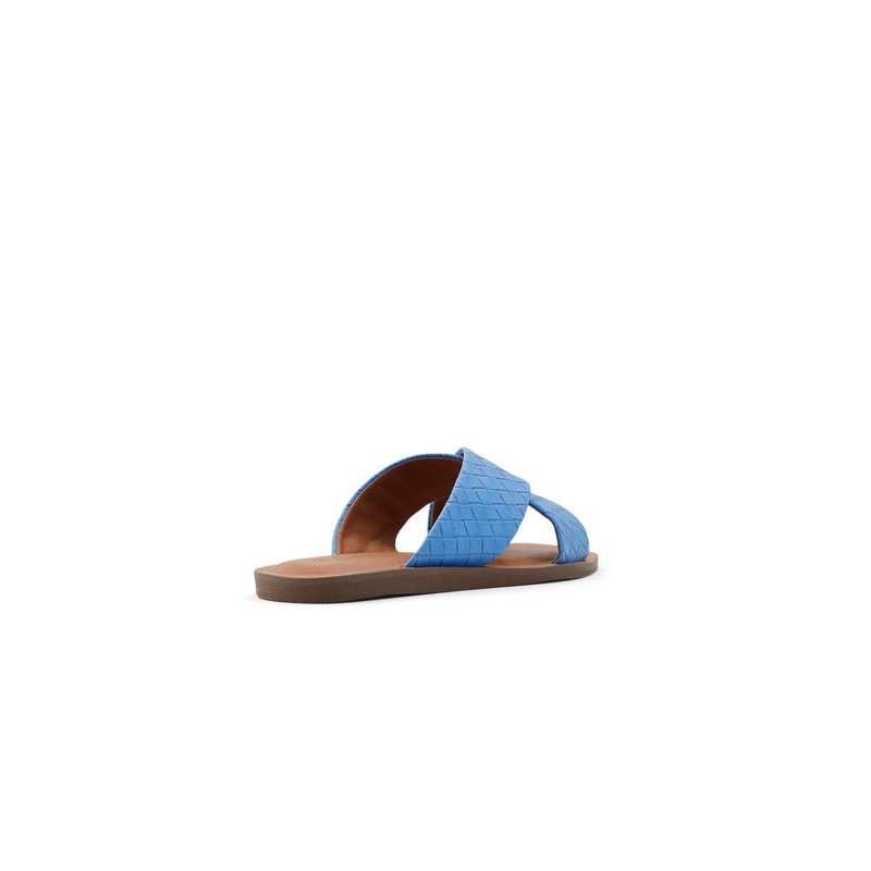 Call It Spring Sandalia Bailia para mujer, Azul/Patchwork, 6 US