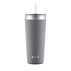 Ello Beacon Vacuum Insulated Stainless Steel Tumbler with Optional Straw,