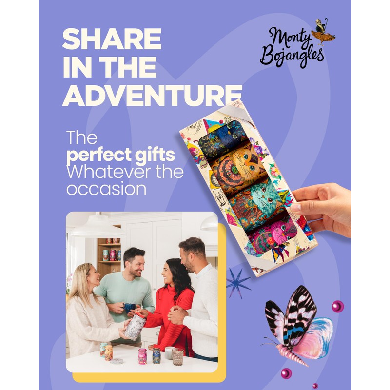 Monty Bojangles Violet Rebel Cat Tin 135g