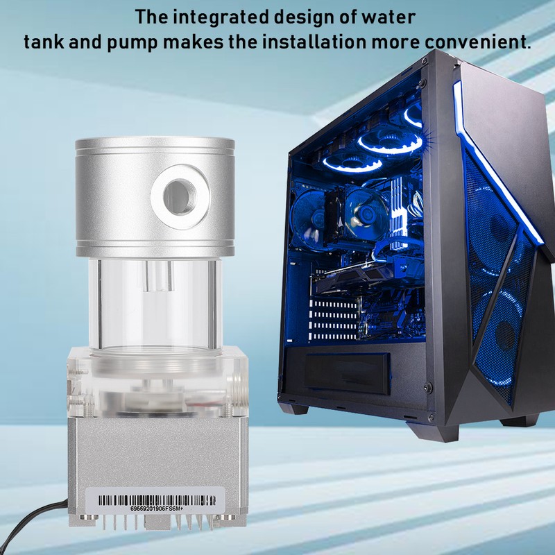 PUB FS6MA-14 Computer Integrated Water Cooling Pump Tank Kit 800l