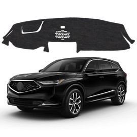VTVWNM Dash Cover Mat for Acura MDX 2022 2023 2024 2025 2026 Accessories Non-Slip Dashboard Cover Mat Sunshade UV Rays Protector Interior Accessories