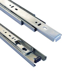 1 Pair of 35 mm Telescopic Runners Drawer Runners Full Extension (Length: 300 mm (1 Pair))
