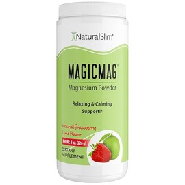 NaturalSlim MagicMag Magnesium Citrate Powder for Stress, Constipation, Muscle & Heart Health, Better Rest & Digestive Support, Magnesium Supplement f