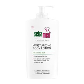 Sebamed Moisturizing Lotion with Pump pH 5.5 for Sensitive Skin Dermatologist Recommended Moisturizer 13.5 Fluid Ounces (400 Milliliters)             