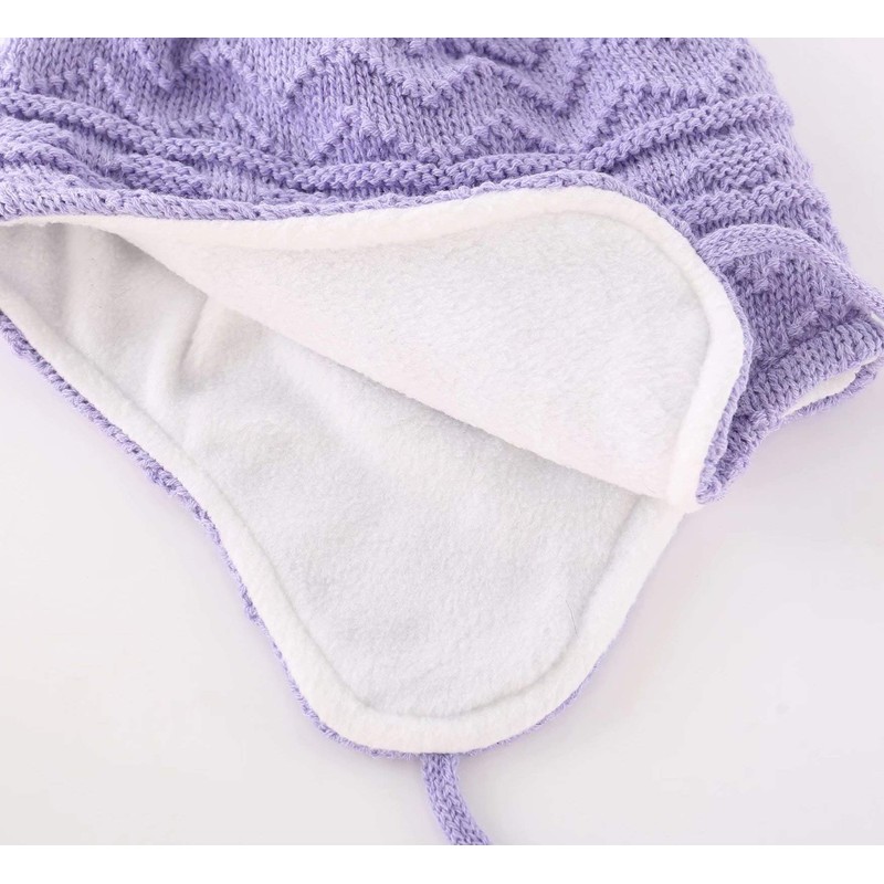 Connectyle Gorro de invierno con forro polar para niños y