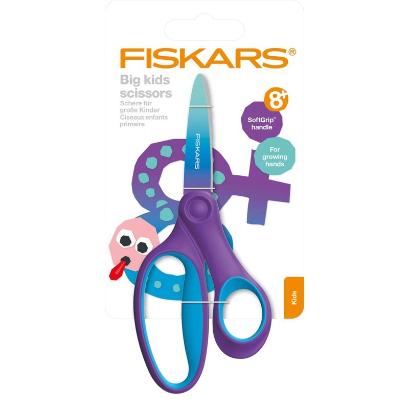 Fiskars 1067852 Children's Scissors for Big Children Aged 8-11 Years