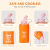UTOBEST Soft Flask TPU, Collapsible Water Bottle Foldable Bottle for