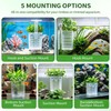 Upgraded Adjustable Aquarium Plant Holder,Fish Tank Plants Holder,Top Hanging Design,Adjustable