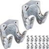 raxter Garage Hooks 12 Pack Tool Hanger Hook Set Heavy-Duty