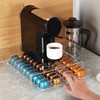 ZhiYo-Life Clear Coffee Pod Organizer for Nespresso Vertuo, Double Sided
