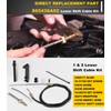 Transom Bellows Repair Reseal Kit & Lower Shift Cable For
