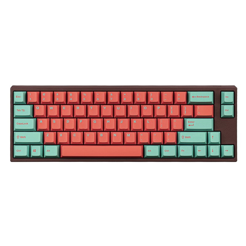 Leopold x MK FC660M Vapor 65% Double Shot PBT Mechanical