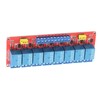 24 V 8-channel relay module, relay with optocoupler insulation, high