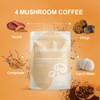 Hellomush Organic Instant Mushroom Coffee Alternative Substitute - Adaptogen Drink