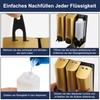 Soap Dispenser ABS 3 x 350 ml Manual 3 Chamber
