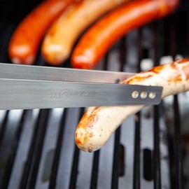 Tatonka Unisex - Adult BBQ Tong Stainless Steel 28 x 6.5 x 2.5 cm