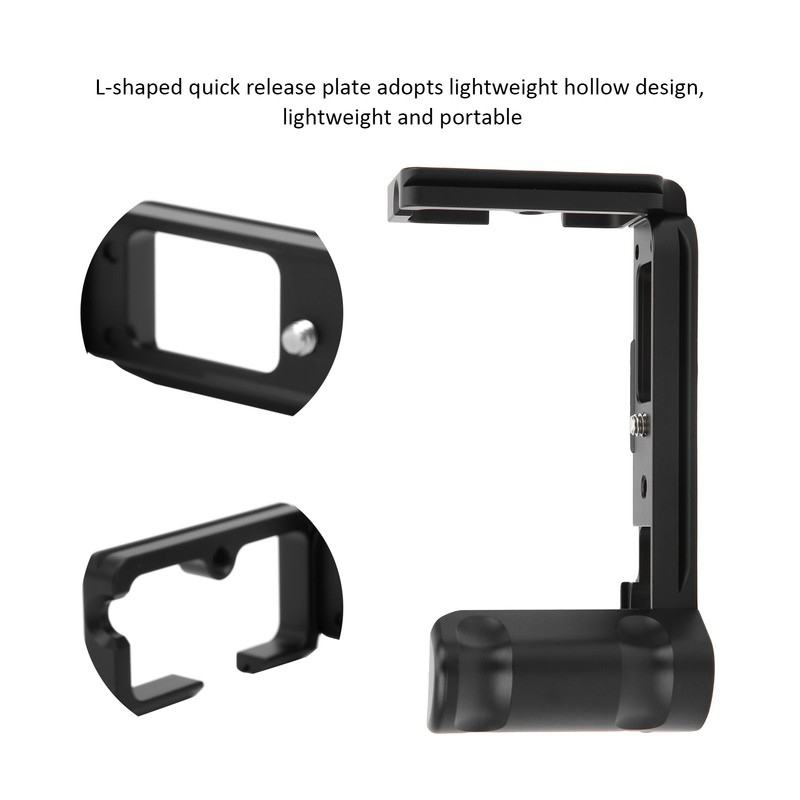Aluminium Alloy Mirrorless Camera L Quick Release Plate Vertical Shooting