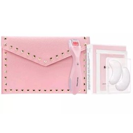 BeautyBio x G by Giuliana GloPRO & Bright Eyes Patches with Clutch-Pink-NE