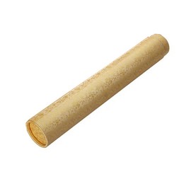 Fancy Pumpkin High-End Scroll Holder Seal Moistureproof Collection Drawing Tube Paper Tube 50 cm Golden