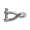 12mm Stainless Steel Twist Shackle with Screw Pin High Breaking