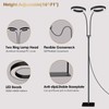 GLOWRIUM Grow Light with Stand,2-Head LED Plant Light for Indoor