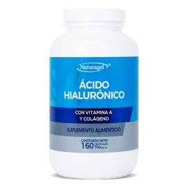Suplemento Cápsulas Naturagel Suplementos Alimenticios Ácido Hialurónico 700mg
