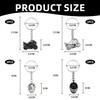 2 Pieces Motorcycle Keychains, 2 Pieces Helmet Keychains, Backpack Pendants,