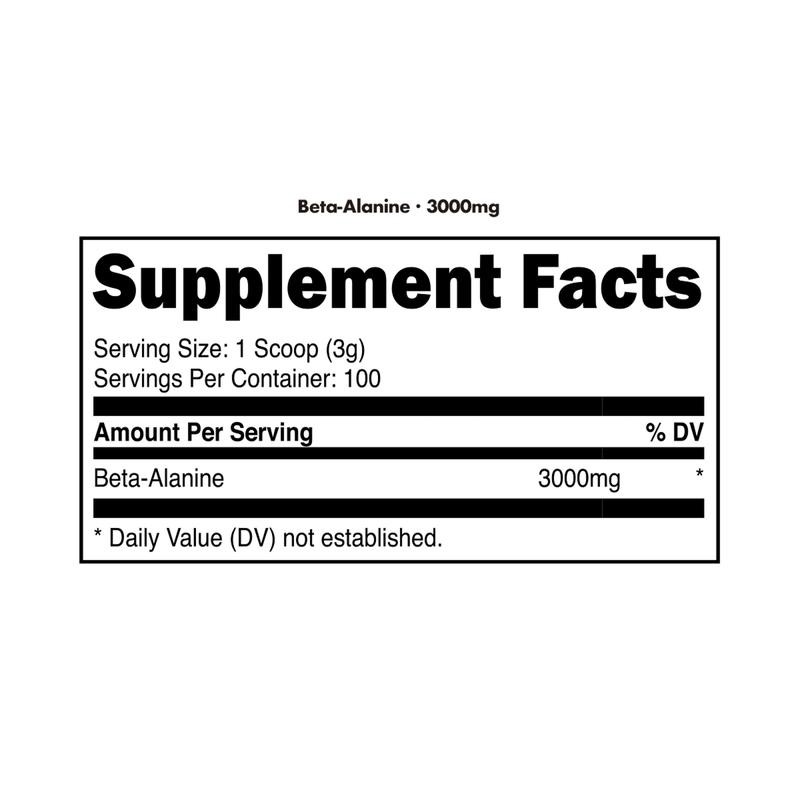 Bucked Up Beta-Alanine [100 Servings] Healthcare Supplement