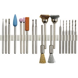 ホーザン(HOZAN) ビット全種類セット ホルダー付 19本入 塗装の下地から精密仕上げ 取付軸径2.35mmΦ K-109-69