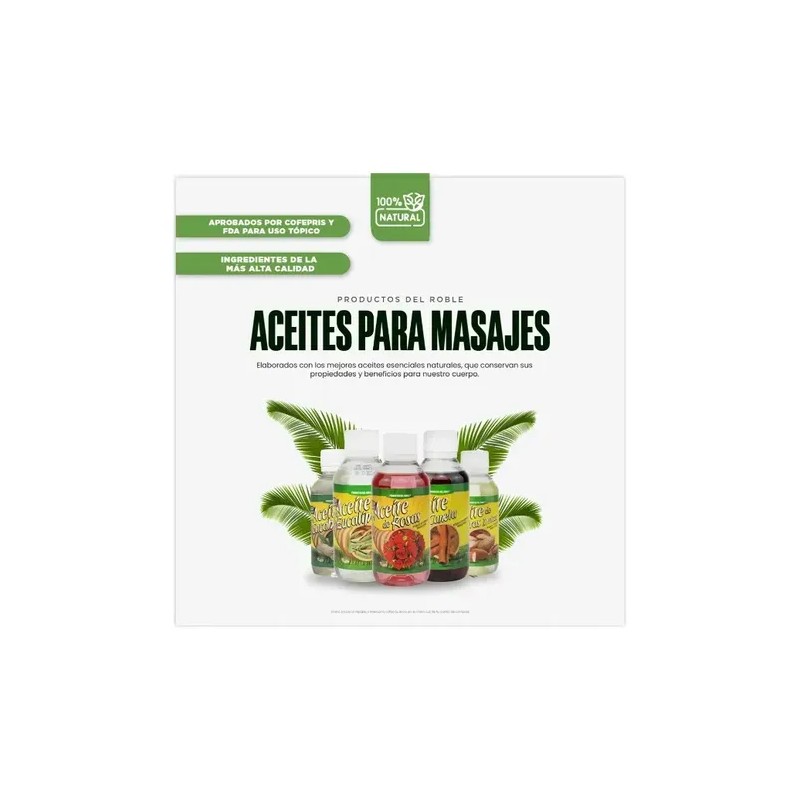 Aceite De Ricino - Del Roble 120 Ml.