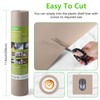 Beige Shelf Liners for Kitchen Cabinets Non Adhesive Drawer Liner