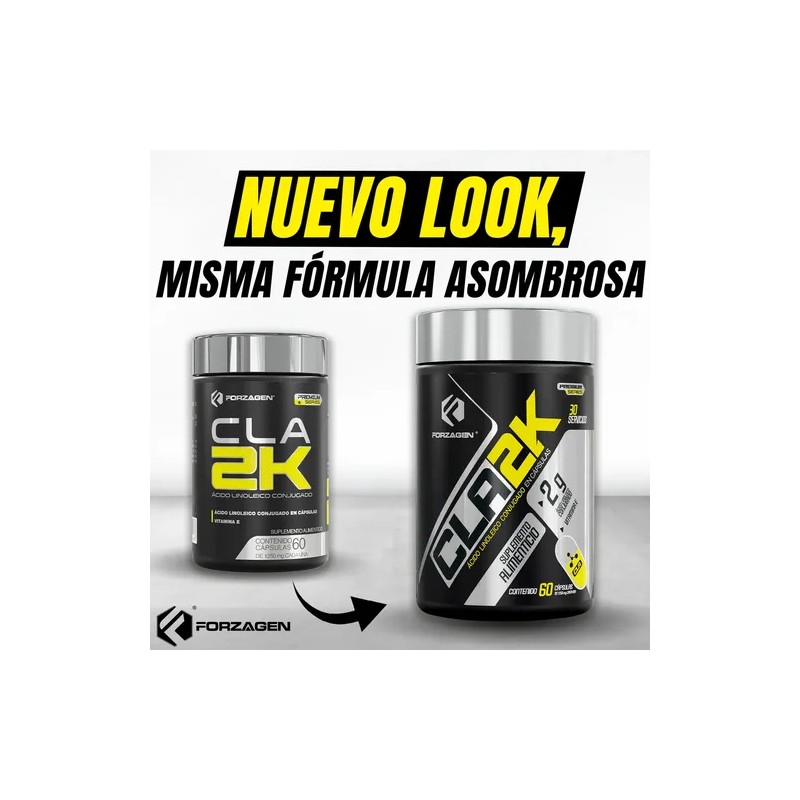 Forzagen Cla Caps Blandas Vitamina Sabor