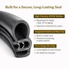 Truck Door Weatherstrip Seal - EPDM Rubber Door Frame Gap