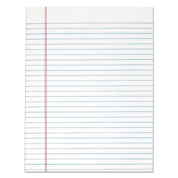 TOPS 7523 the Legal Pad Glue Top Pads, Legal/Wide, 8