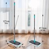 MASTERTOP Microfiber Flat Mop, Extra Large Surface Dust Mop with