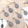 8Pcs Tablecloth Weights Hangers,Outdoor Tablecloth Weights, Tear Drop Marble tablecover