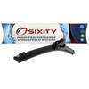 Sixity 16" Frameless XTS Windshield Wiper Blades - Front Rear