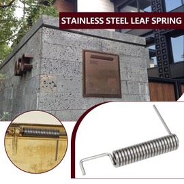 YINETTECH 304 Stainless Steel Heavy Duty Letter Plate Spring 36mm Letterbox Replacement Springs Compatible with Carlisle Brass Letter Plates