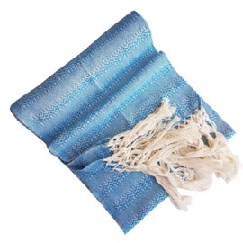 Baby Trapoz Mexican Rebozo Shawl, Ideal for Natural Birth, Doula Massage, 197", Turquoise