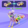 Hjhyqex 2-in-1 Dinosaur & Car Transforming Toy - Magnetic Collision