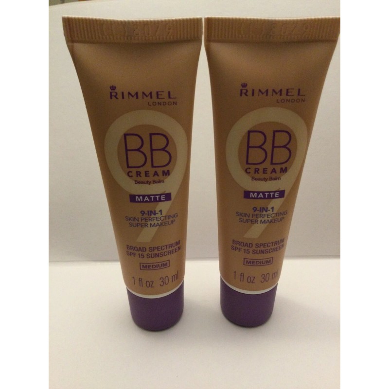 Rimmel LOT OF 4 Rimmel BB Cream Matte 9-in-1 Skin