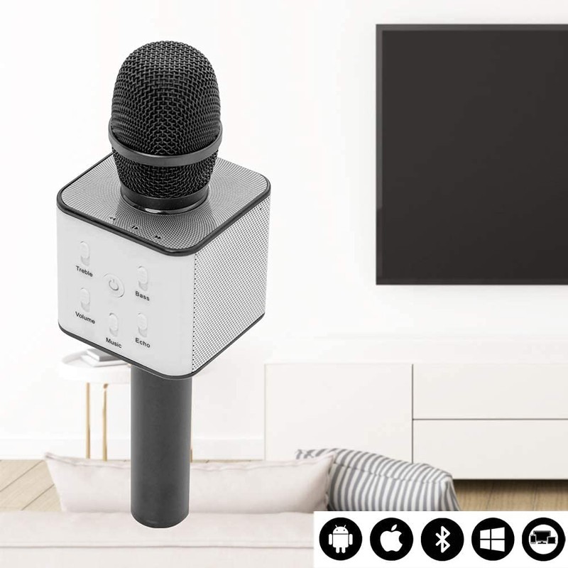 Funky Rico Wireless Karaoke Microphone (Black)