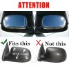 AMSPARC For 1999-2006 Chevy Silverado GMC Sierra Chrome Mirror COVERS