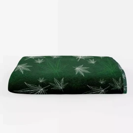 Providencia Toalla Jumbo Y Absorbente Hoja De Marihuana - Providencia