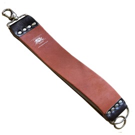 Genuine Leather Sharpening Strop Strap, Brown