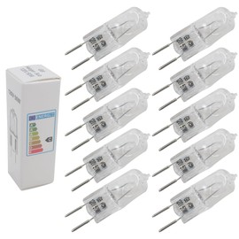 Xspeedonline Upgraded 10 Pack Replacement for G8 Light Bulb, Compatible for GE Microwave/Refrigerator/Oven/Range Hood, Replace for WB08X10050 WB36X10246, 50W/120V, 2000+ Hours, Warm White