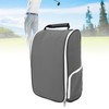 Golf Shoe Bag Wear Resistant PU Leather Portable Sports Travel