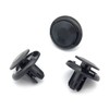 VVO Fasteners- Black Plastic Front Grille/Slam Panel Clips for Honda